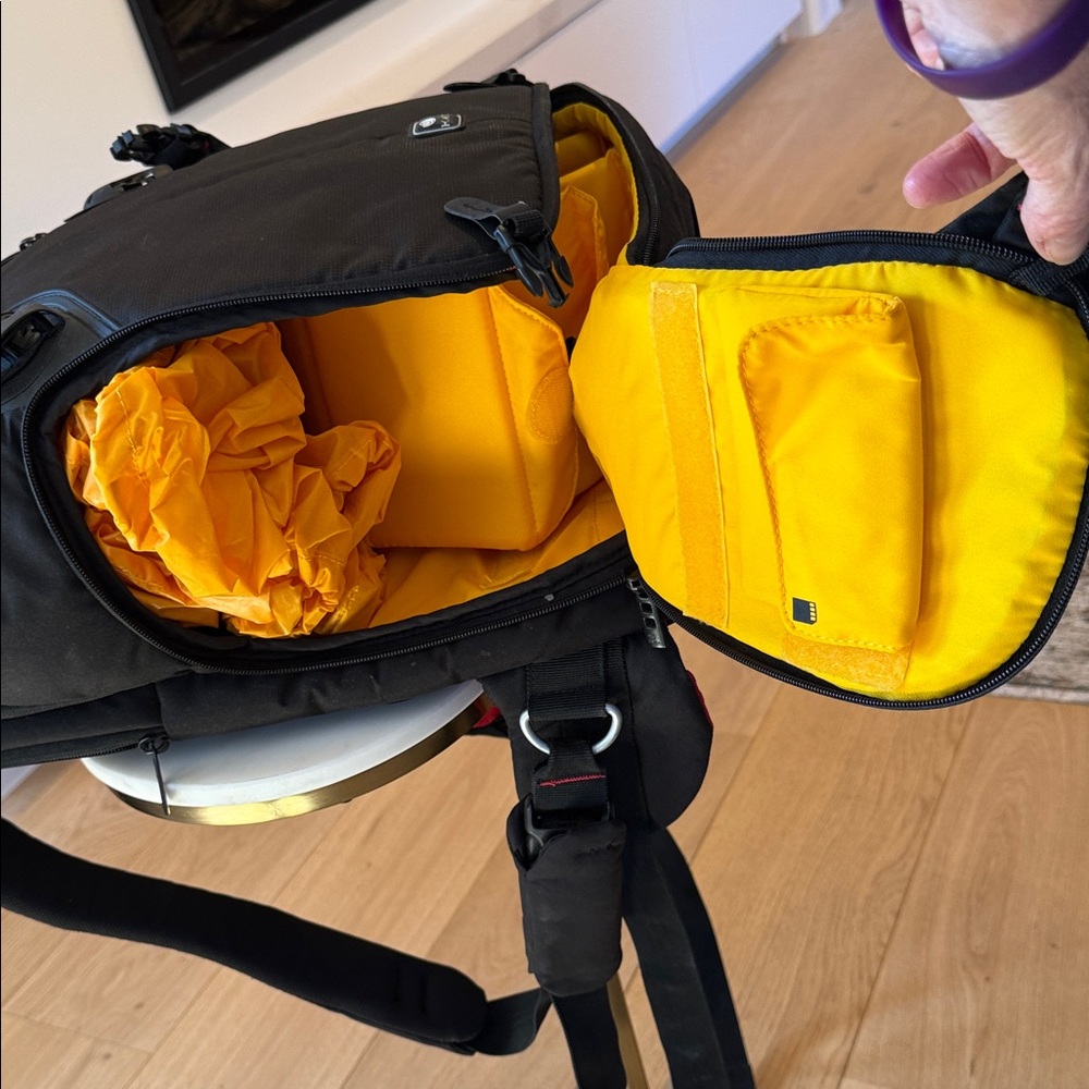 Kata Sleek Black Camera Backpack with Secure Fastenings - Picture 5 of 5